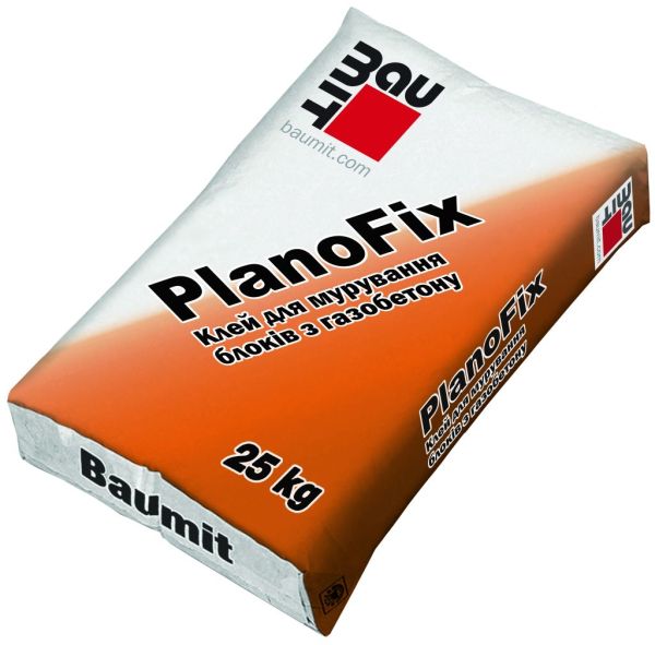 Baumit Planofix клеевая смесь для кладки газобетонных блоков, 25 кг