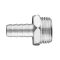 Штуцер для шланга 10 мм, с резьбой M 1/2" 12-617