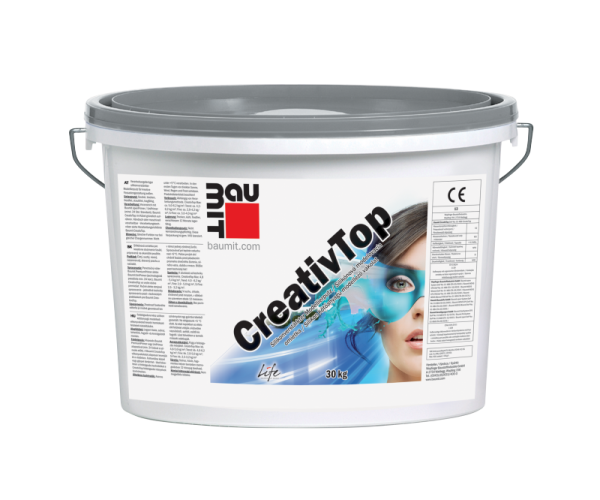 Baumit CreativTop Fine моделирующая штукатурка, 25 кг
