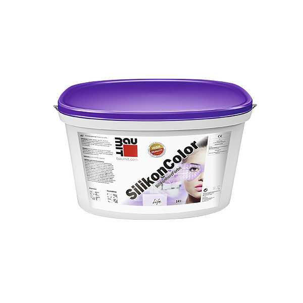 Baumit SilikonColor силиконовая краска, 14 л/22,4 кг CSN_GMWF_14L