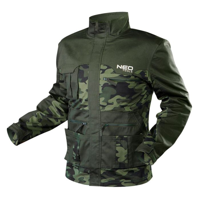 Куртка рабочая CAMO Oliva-Хаки, размер M(50) NEO 81-211-M
