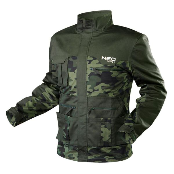 Куртка рабочая CAMO Oliva-Хаки, размер S(48) NEO 81-211-S