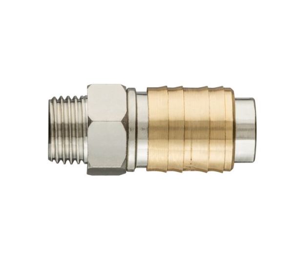 Муфта быстросъемная к компрессору 0-16 bar, M 3/8"; NEO 12-636
