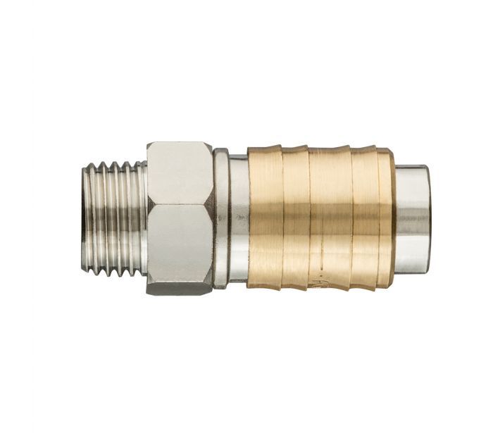 Муфта быстросъемная к компрессору 0-16 bar, M 3/8"; NEO 12-636