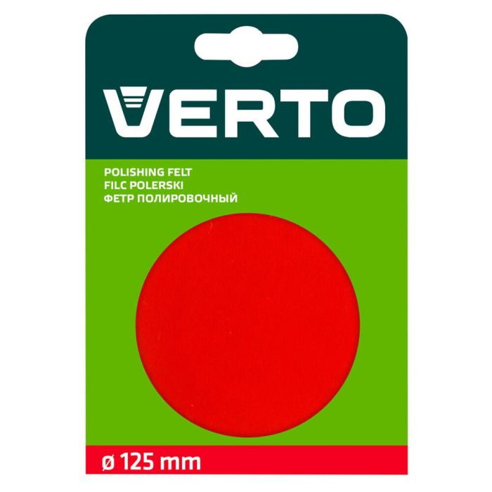 Круг войлочный с липучкой 125 мм 61H700