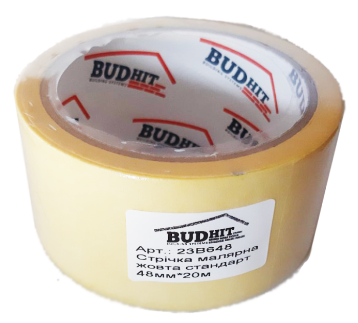 Малярная лента BudHit 48мм*20m (54шт ящик)