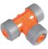 Тройник цанговый для шланга 3/4" - 5/8" SLD MASTERTOOL