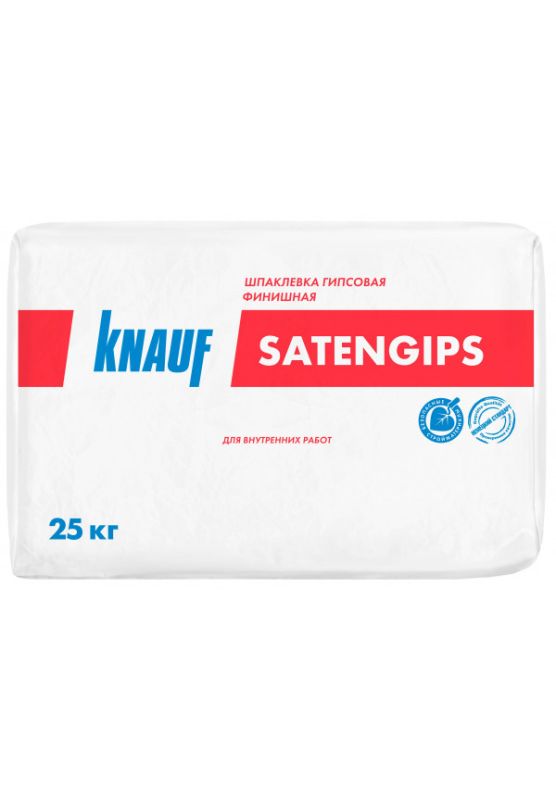 KNAUF Сатенгипс, пластичная гипс. шпаклевка, 25 кг