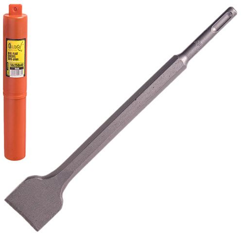 Зубило  плоское SDS-PLUS 14х40x250мм Alloid