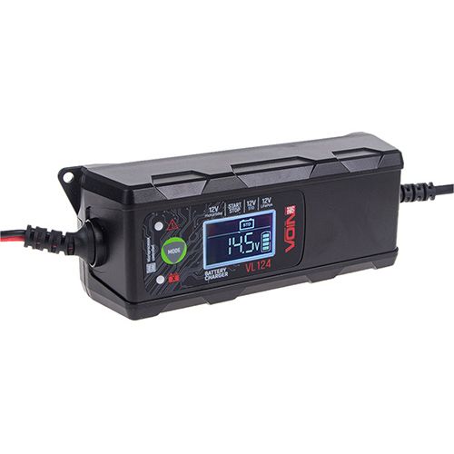 Зарядное устройство для VL-124 12V/4A/3-120AHR/LCD/Импульсное VOIN