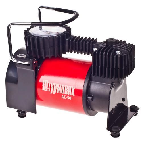 Компрессор AC-50 150psi/14Amp/37л/прикуриватель Штурмовик-Украина