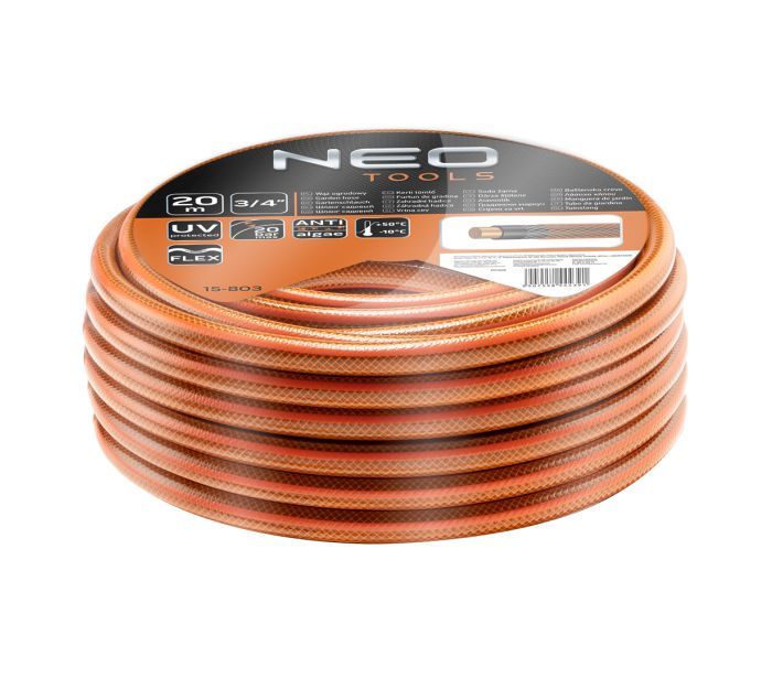 Шланг садовый 3/4 * 30 м 4-слойный Эконом NEO 15-804